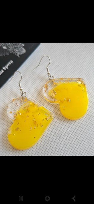 Boucles d'oreilles cœur 