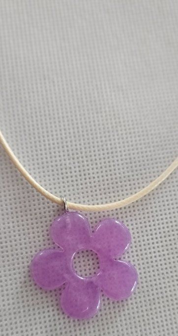 Collier fleur