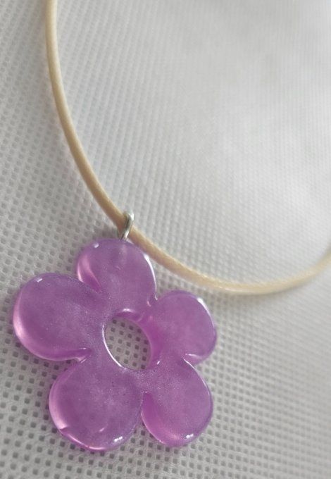Collier fleur