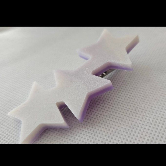 Barrette à cheveux étoile 