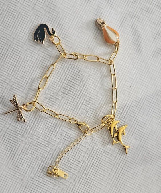 Bracelet Autour de l'eau (bijoux fantaisie)