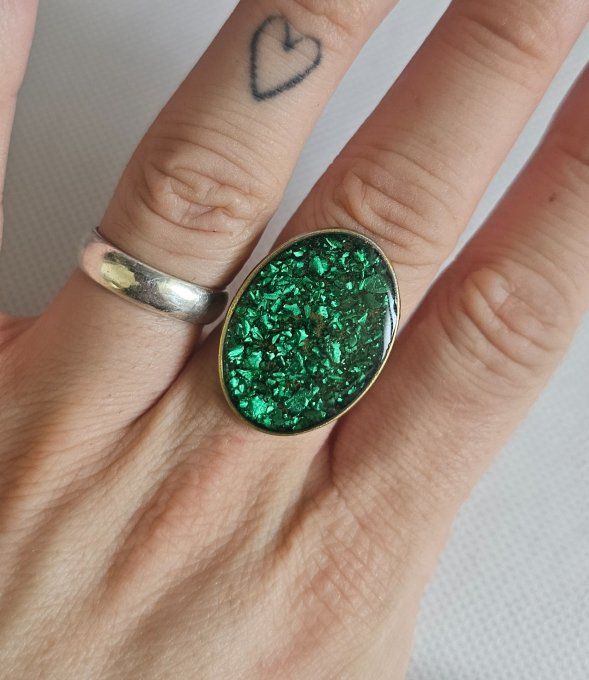 Bague reglable fantaisie 