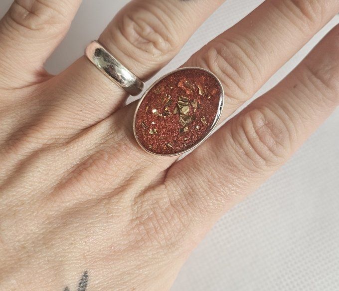 Bague reglable fantaisie 