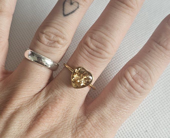 Bague reglable fantaisie 