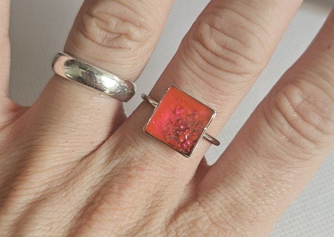 Bague reglable fantaisie 