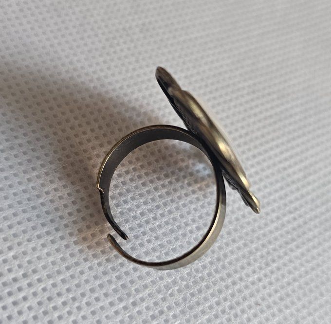 Bague reglable fantaisie 