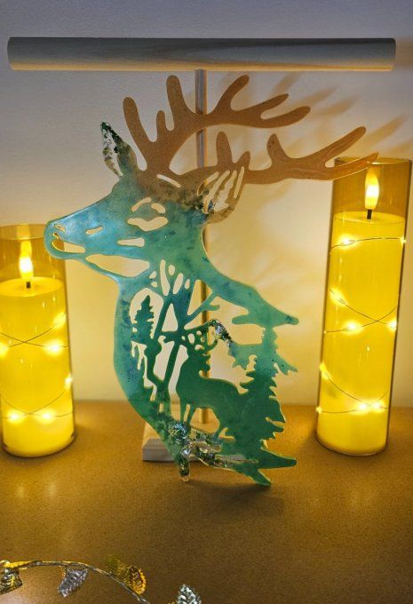 Décoration Cerf 