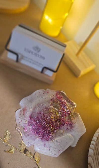 Décoration ou support Rose 