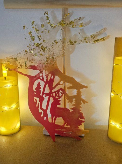 Décoration Cerf 