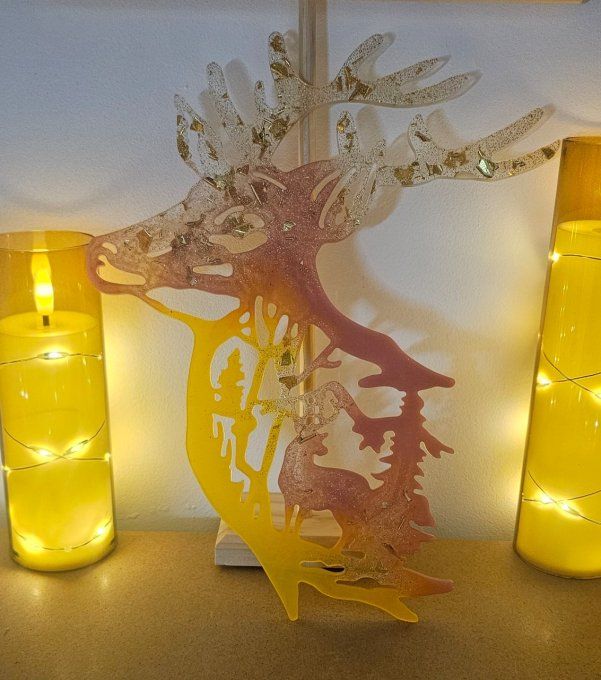 Décoration Cerf 
