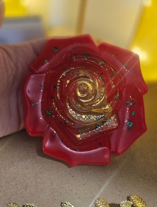 Décoration ou support Rose 