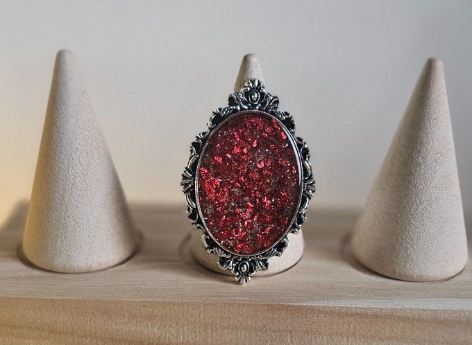 Bague reglable fantaisie 