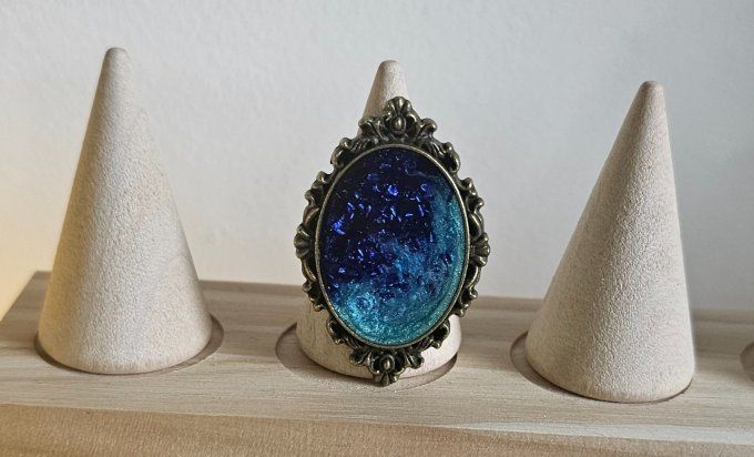 Bague reglable fantaisie 