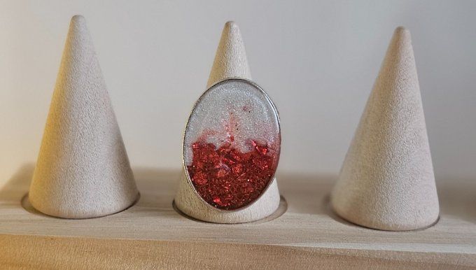 Bague reglable fantaisie 