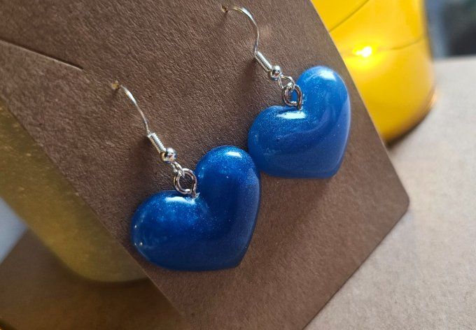 Boucles d'oreilles Cœur 
