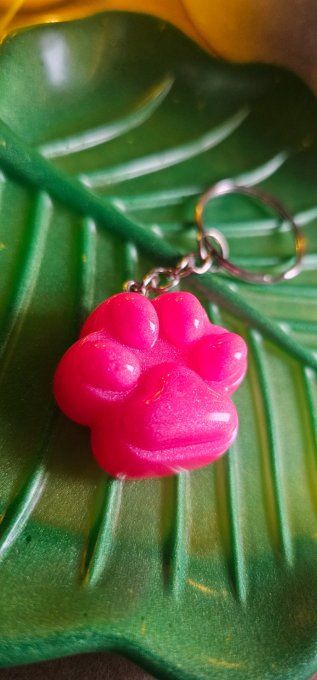 Porte-clé Patte de chien