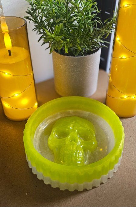 Cendrier Tête de mort 