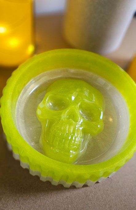 Cendrier Tête de mort 