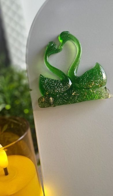 Magnet Couple de cygnes 