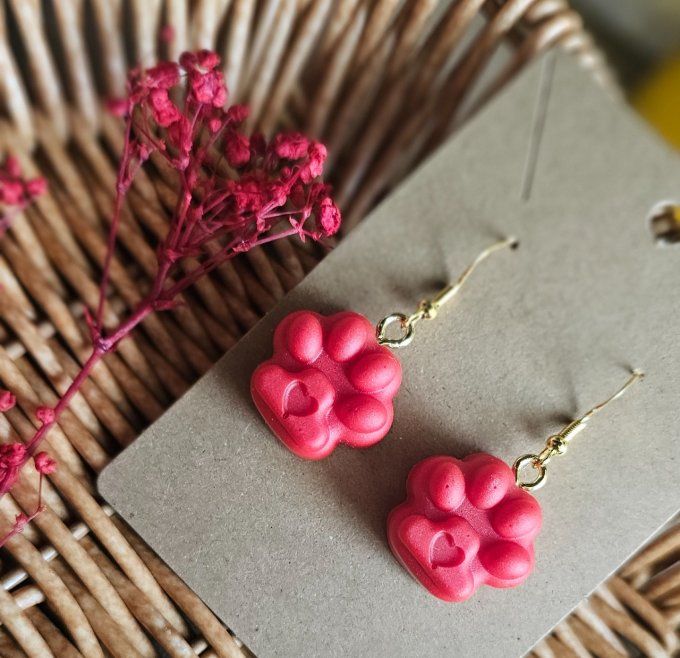 Boucles d'oreilles Pattes 
