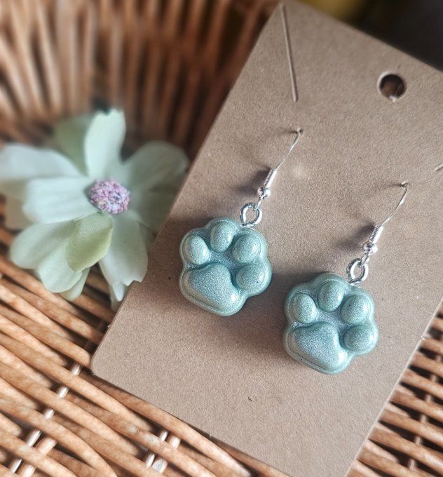 Boucles d'oreilles "Pattoune"