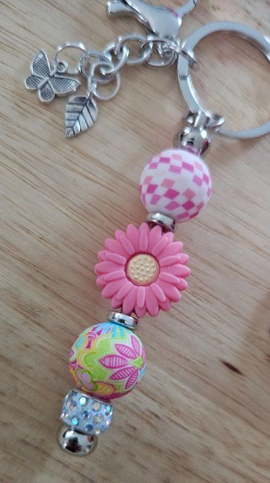 Porte-clé Perles 