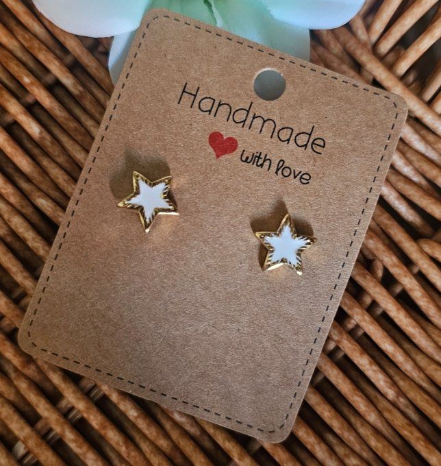 Boucles d'oreilles "Star"