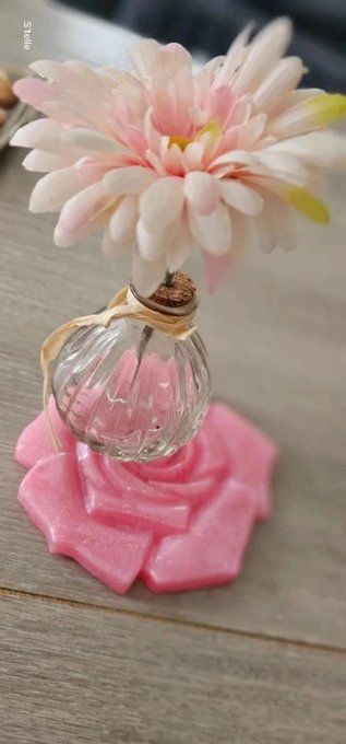 Décoration (Support) Rose