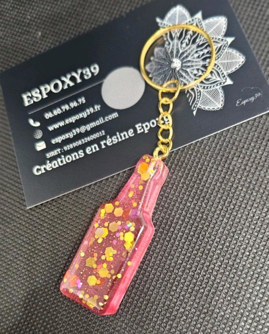 Porte Clé Bouteille