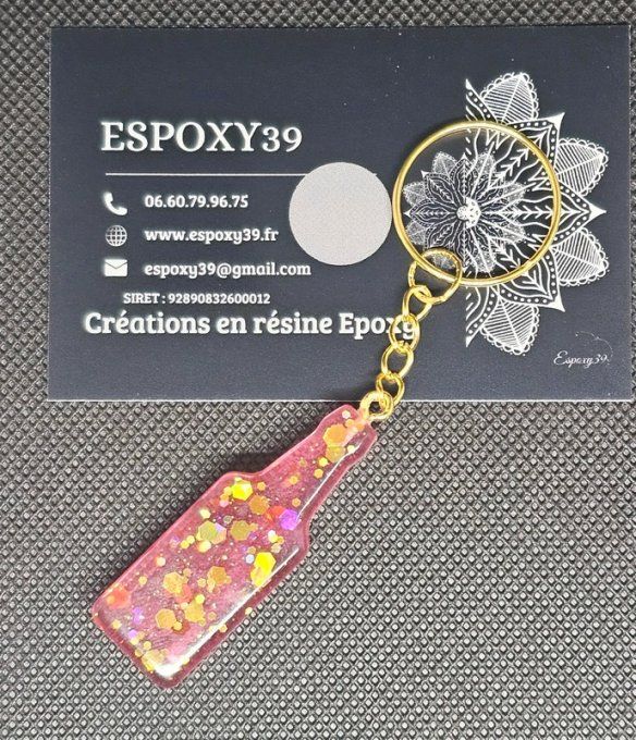 Porte Clé Bouteille