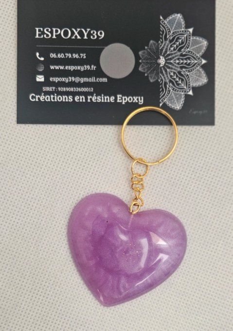 Porte Clé Coeur
