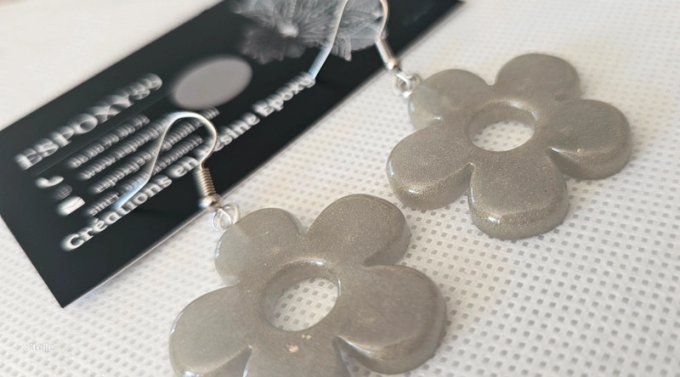 Boucles d'Oreilles Fleurs