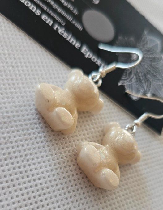 Boucles d'Oreilles Ours