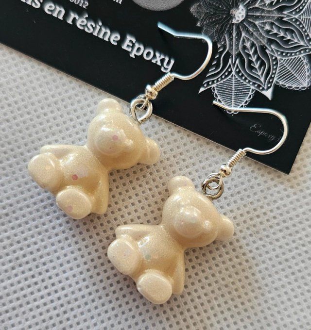 Boucles d'Oreilles Ours