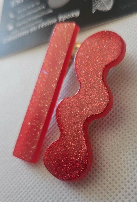 Lot de deux Barrettes à cheveux