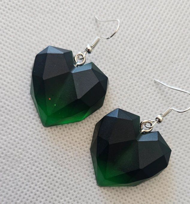 Boucles d'Oreilles Coeur
