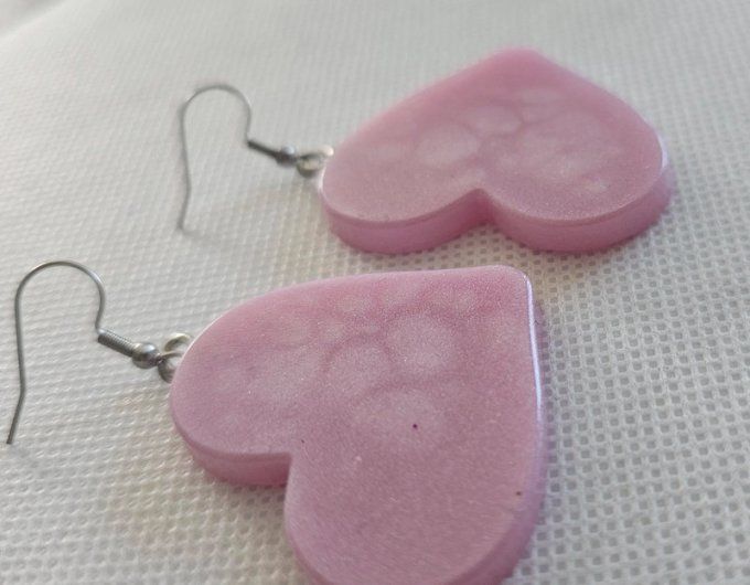 Boucles d'Oreilles Coeur