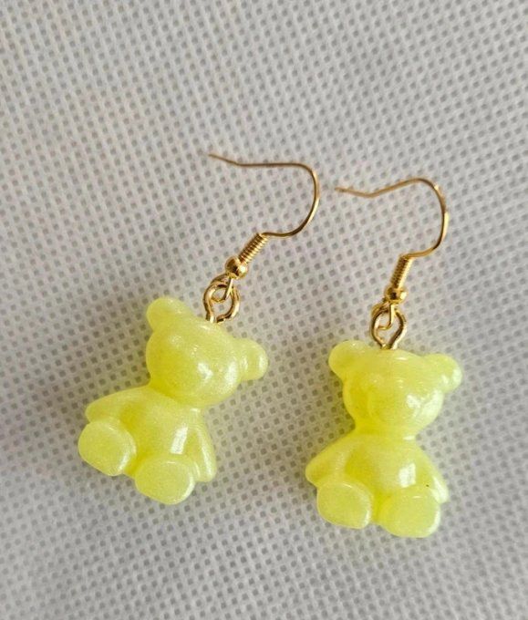 Boucles d'Oreilles Ours