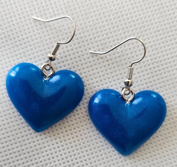 Boucles d'Oreilles Coeur