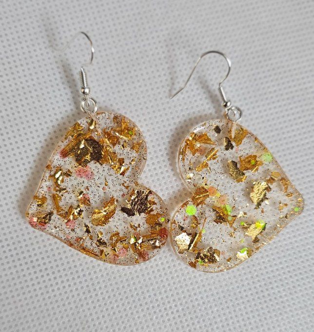 Boucles d'Oreilles Coeur