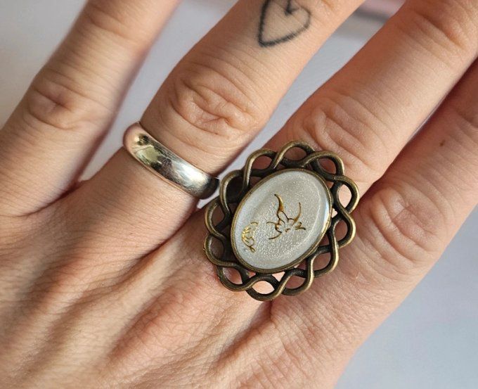 Bague Réglable Fantaisie