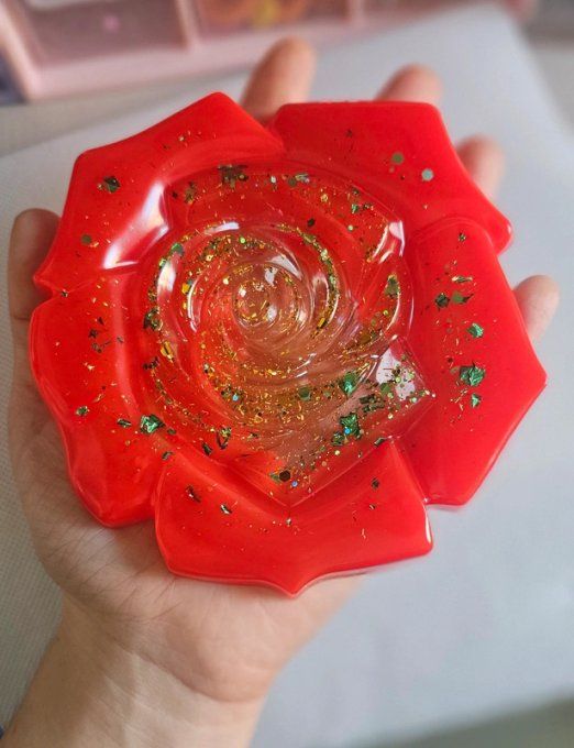 Décoration (support) Rose