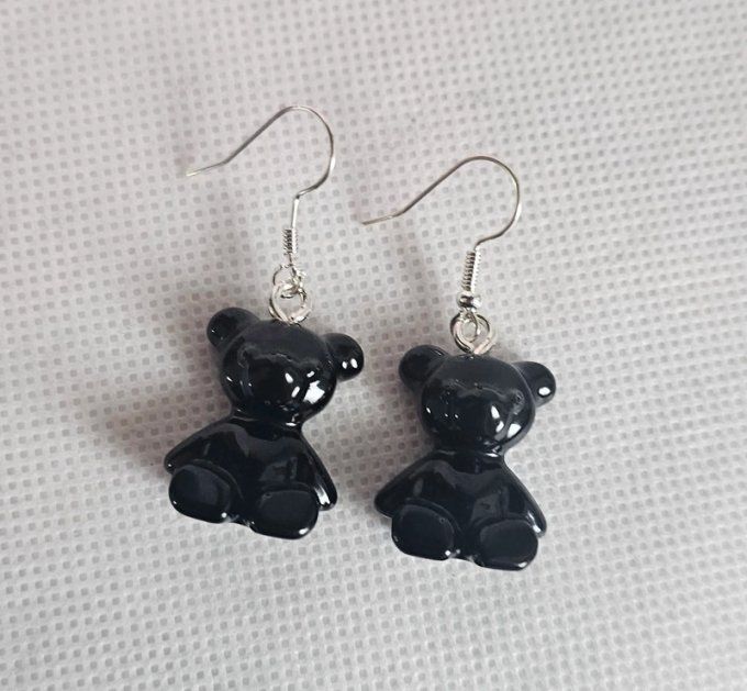 Boucles d'Oreilles Ours