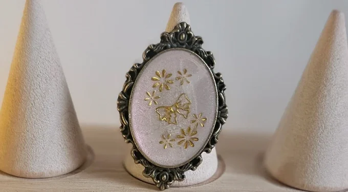 Bague réglable fantaisie