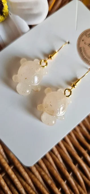 Boucles d'Oreilles "Tortues Coraline"